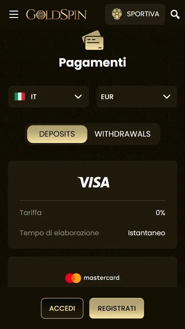 Goldspin Pagamenti